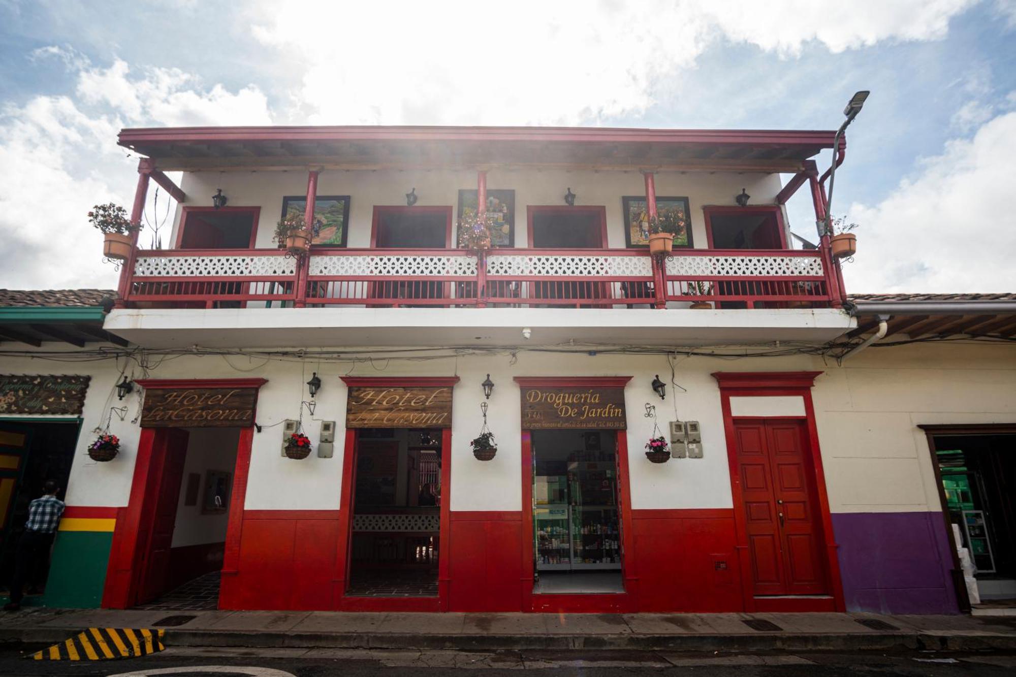Hotel La Casona Jardin Exterior foto